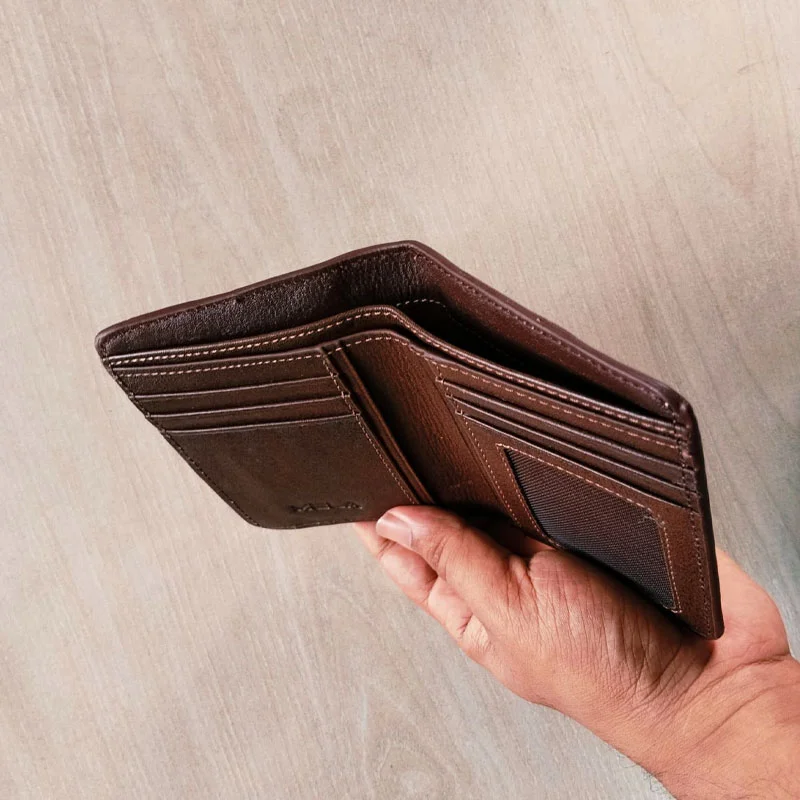 Premium Leather Wallet for Men with Detachable Card Holder